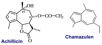 Achillicin, Chamazulen