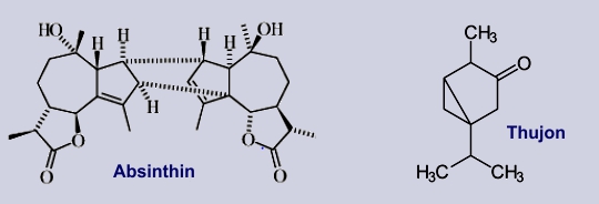 Wermut - Absinthin, Thujon