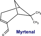 Myrtenal - Inhaltsstoff des Nelkenwurzes