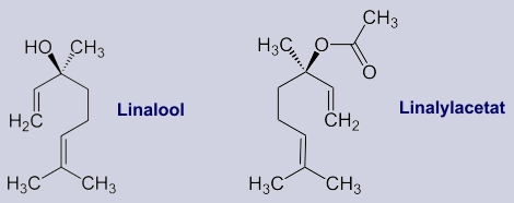 Linalylacetat, Linalool